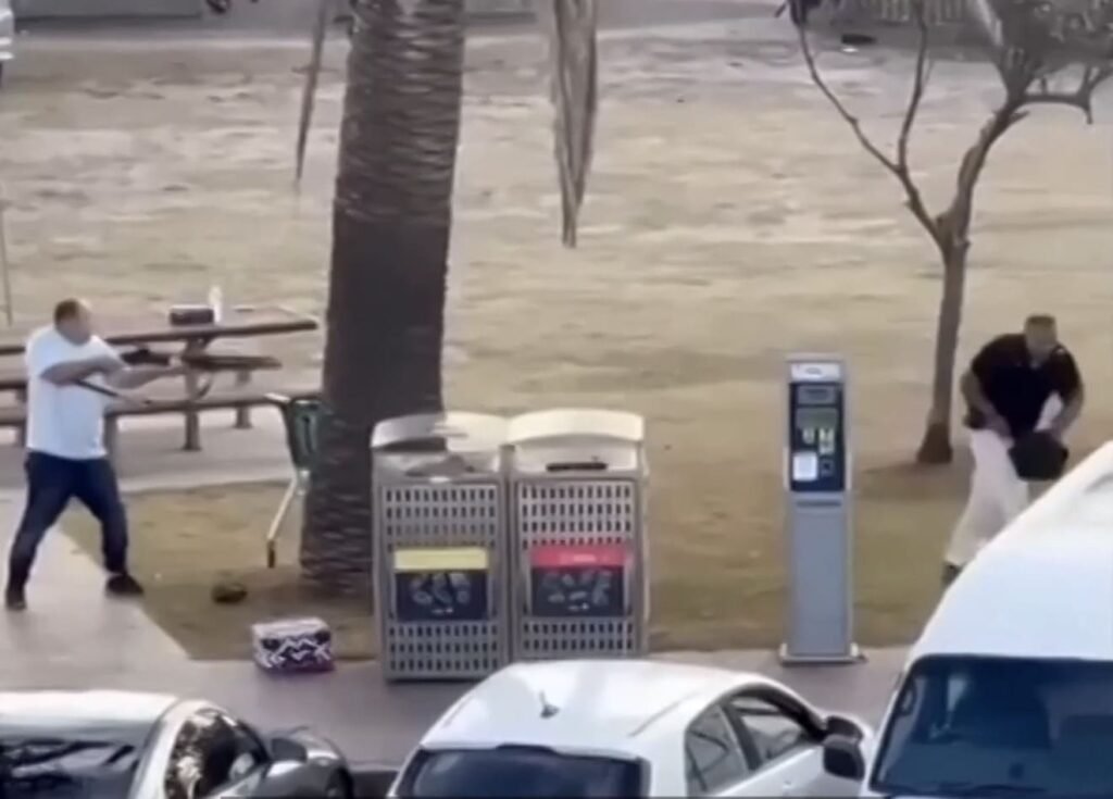 Quién es el hombre que enfrentó al pistolero