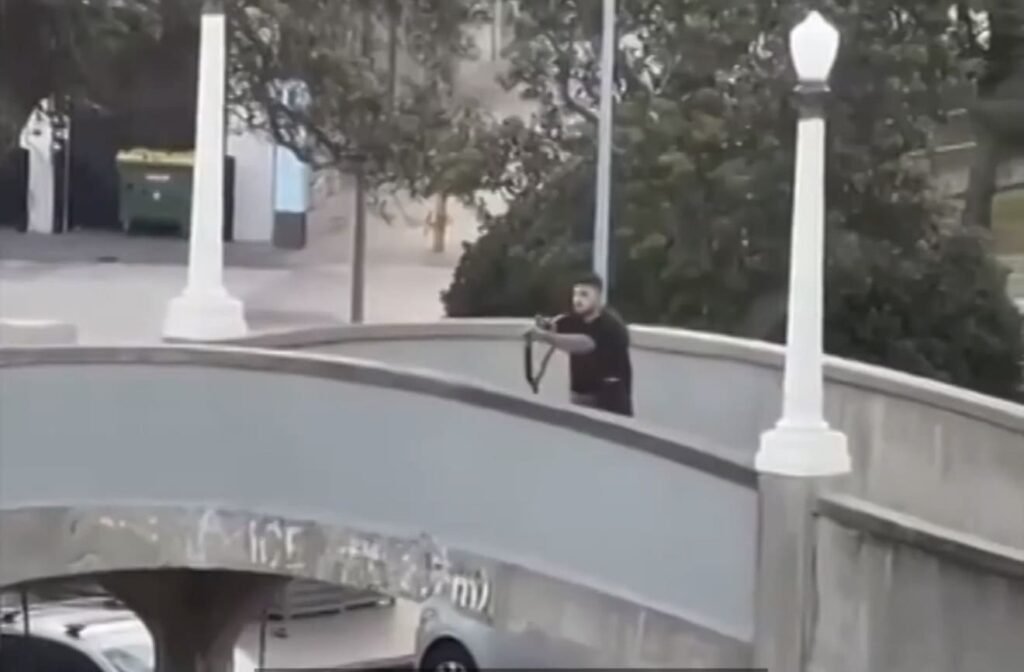 Tiroteo en Bondi Beach Sydney desde el puente