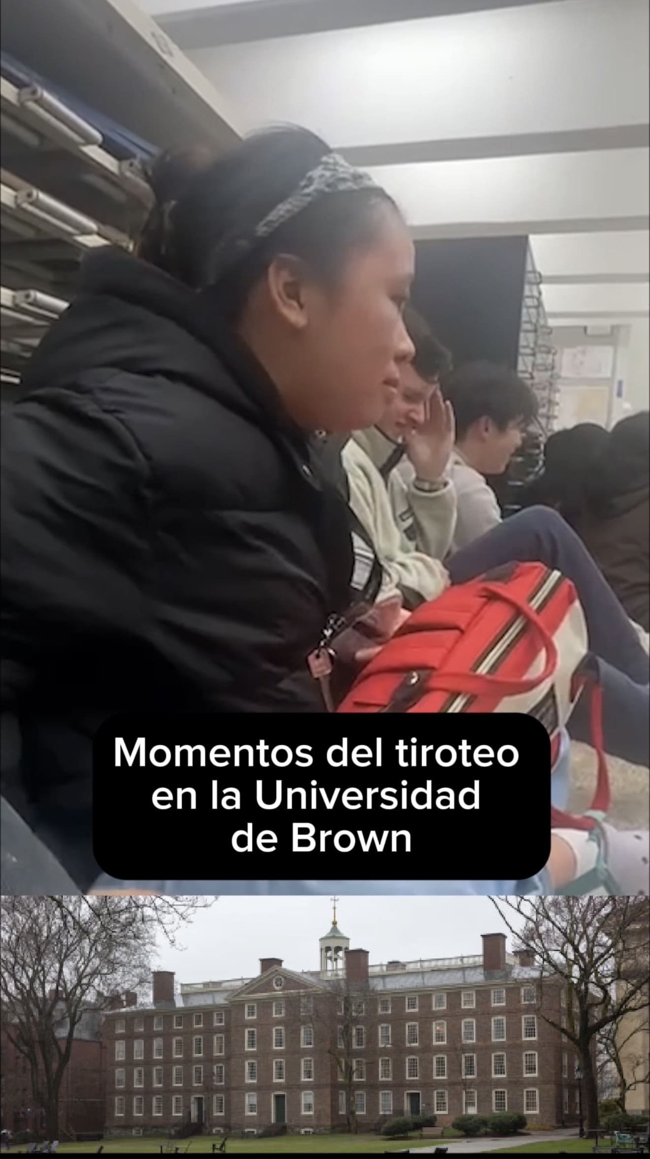 Tiroteo en la Universidad de Brown momentos de terror