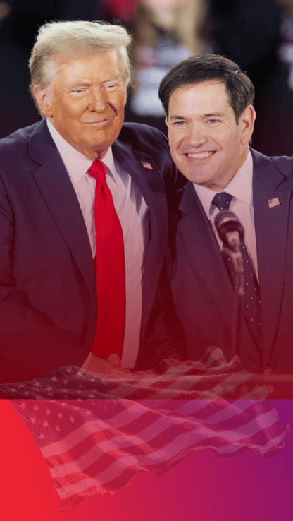 Donald Trump y Marco Rubio