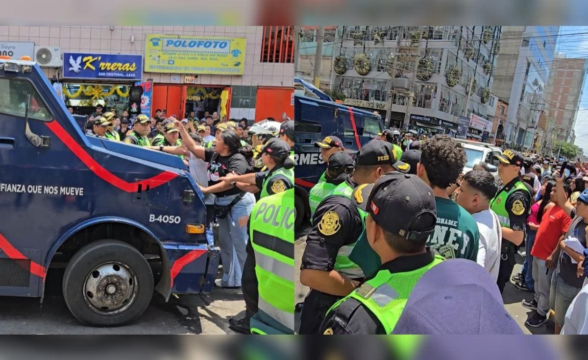 Niño atropellado en Gamarra
