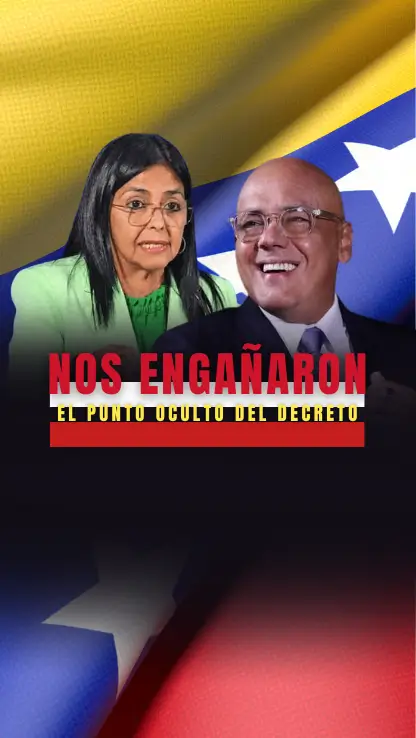 Jorge Rodríguez rechaza amnistía en Venezuela frente a la prensa