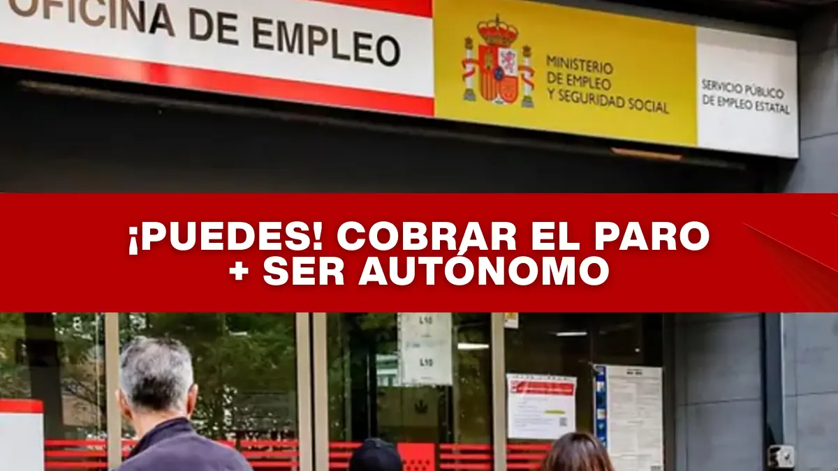 se puede cobrar el paro y ser autónomo?