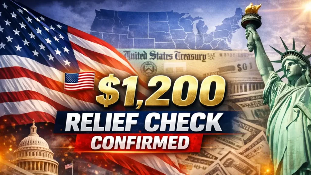 1200 RELIEF CHECK CONFIRMED USA