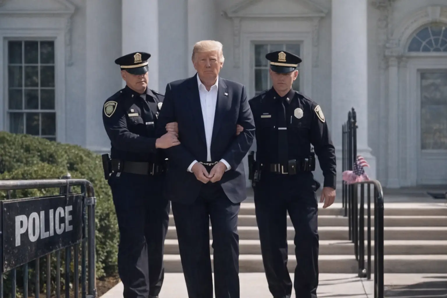 Donald Trump Detenido en la Casa Blanca?