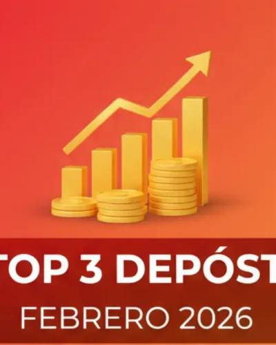Mejores depósitos bancarios febrero 2026