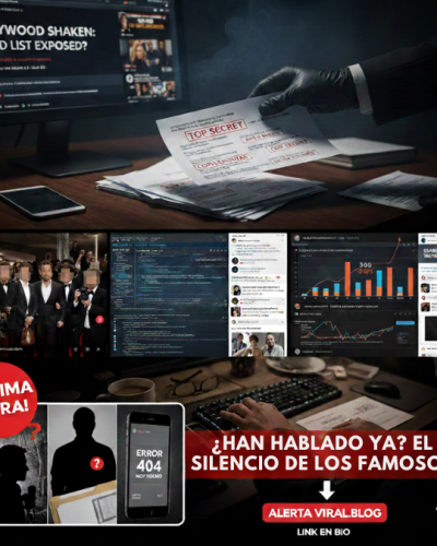 ¿HAN HABLADO YA EL SILENCIO DE LOS FAMOSOS